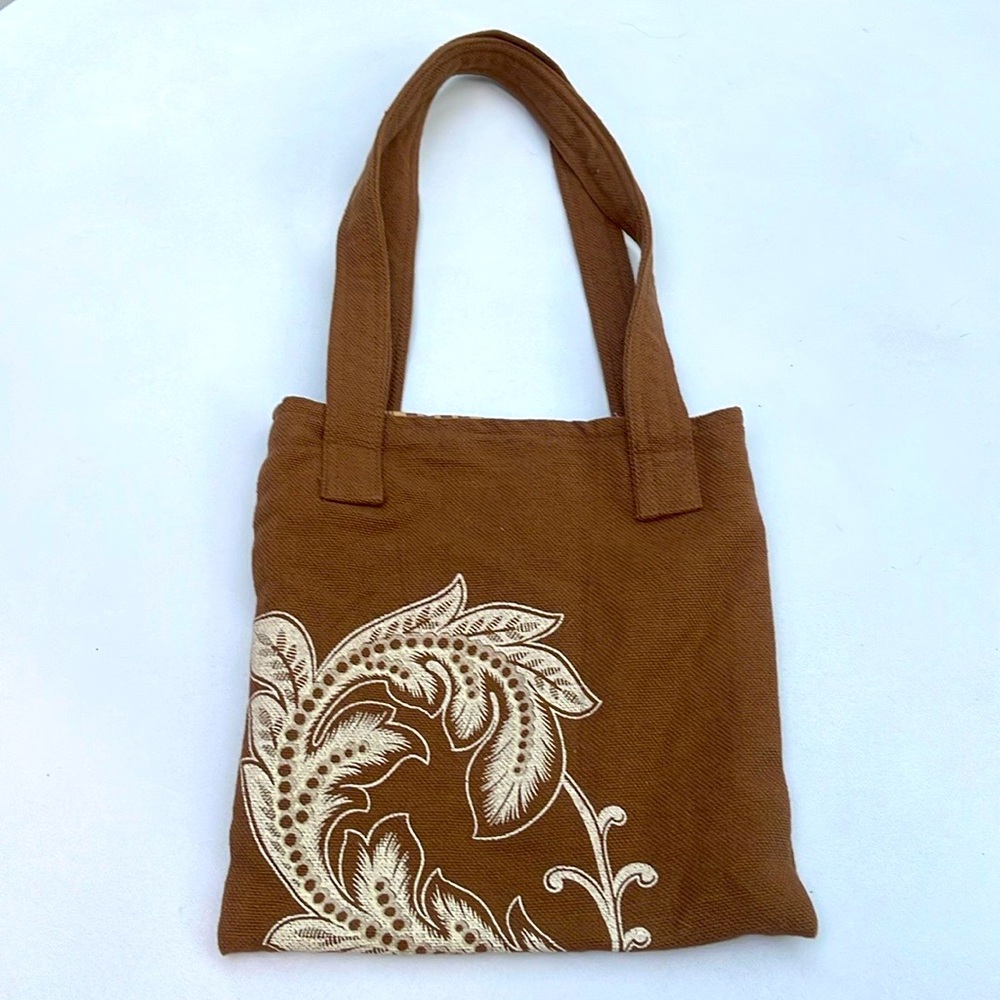 Moda Small Cotton Canvas Tote